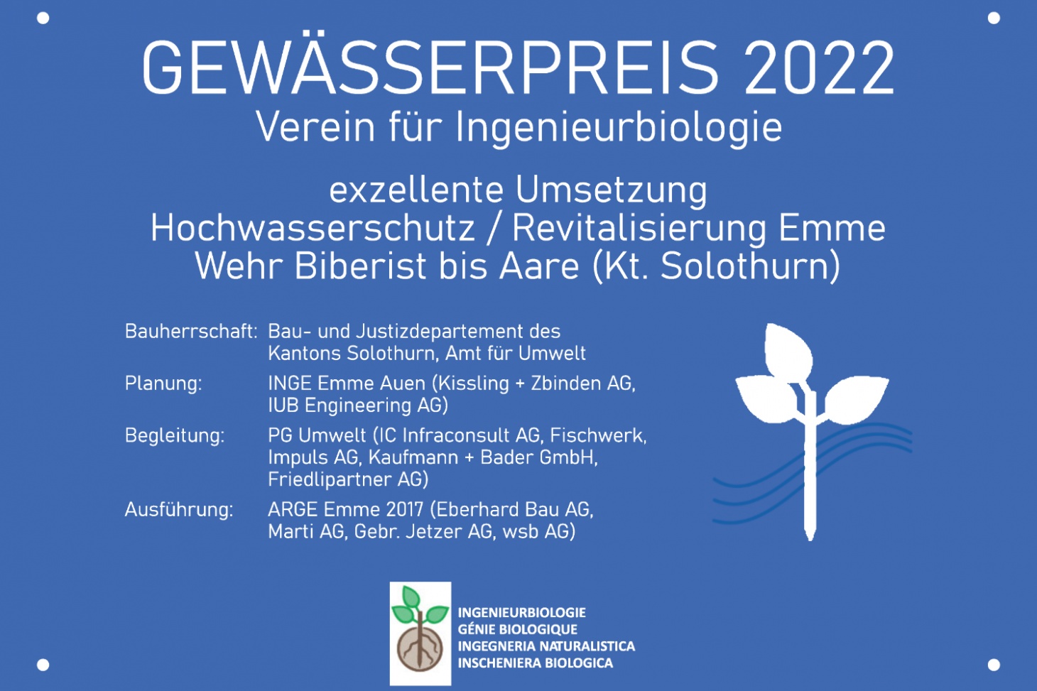 Gewässerpreis 2022