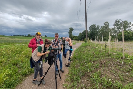 FP auf Vogelpirsch im BirdLife Naturzentrum Neeracherried