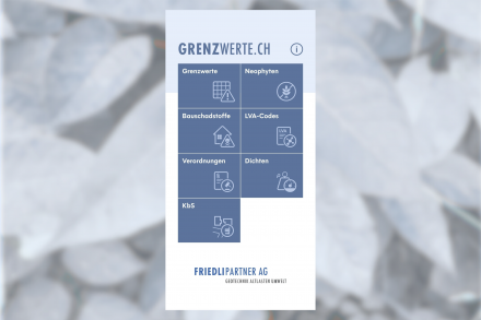 Grenzwerte-App: Klarer, schneller, aktueller